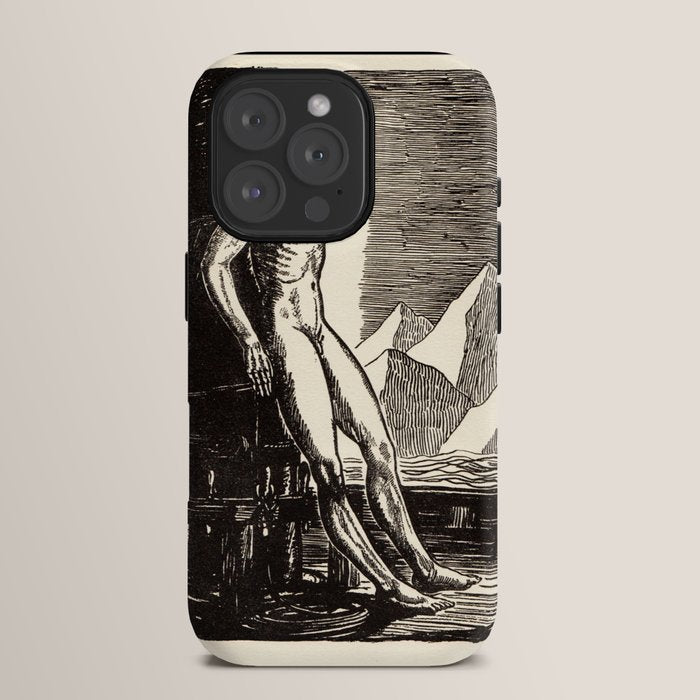 "Day" by Rockwell Kent (1919) iPhone Case