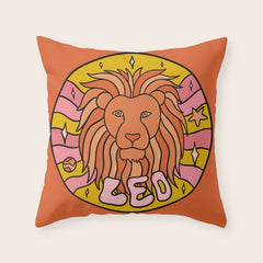 2020 Leo Throw Pillow