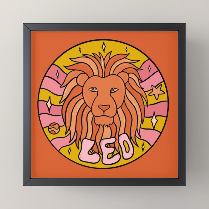 2020 Leo Mini Art Print