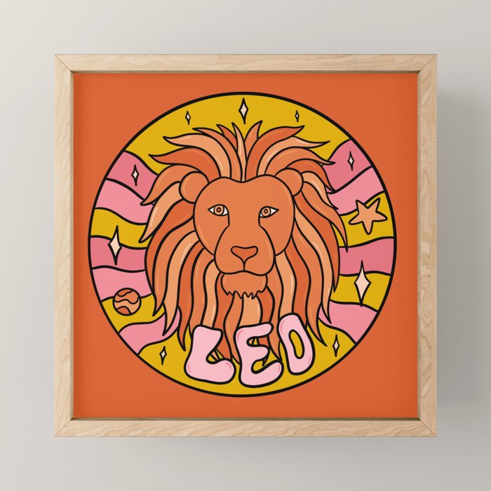 2020 Leo Mini Art Print