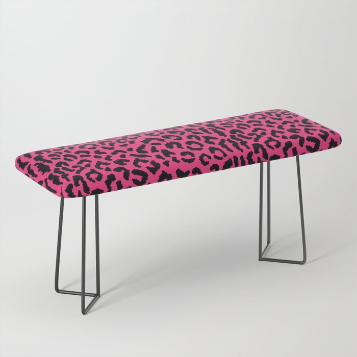 2000s leopard-black on hot pink Bench