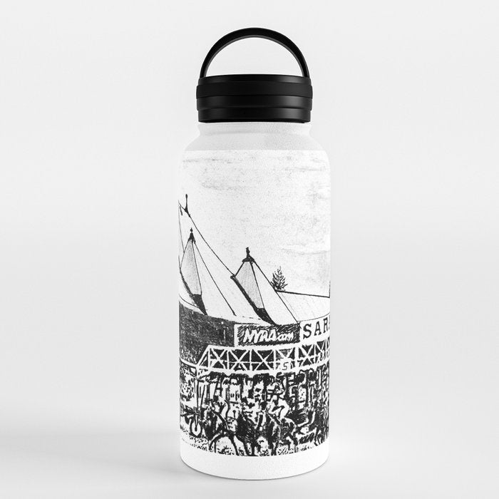 "The Starting Gate" Saratoga Springs Race Course Track Water Bottle
