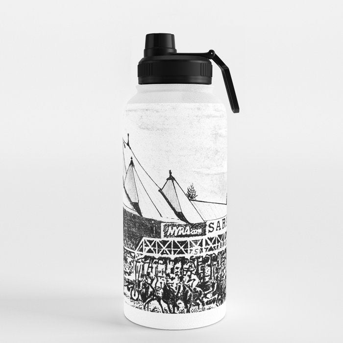 "The Starting Gate" Saratoga Springs Race Course Track Water Bottle