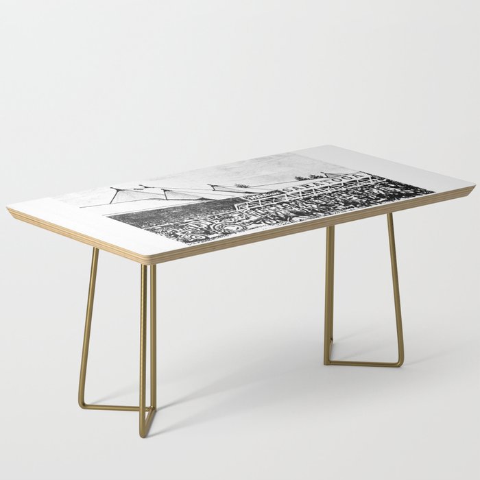 "The Starting Gate" Saratoga Springs Race Course Track Coffee Table