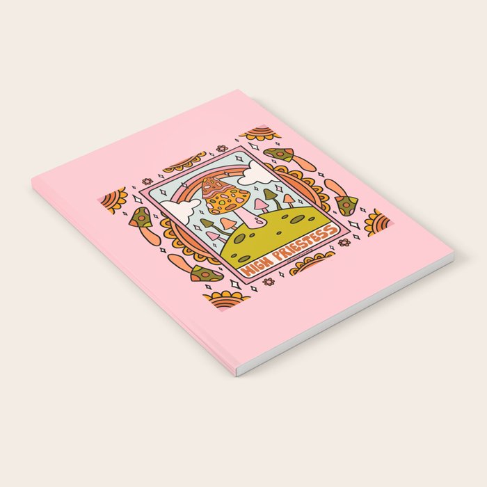 2. High Priestess Mushroom Notebook