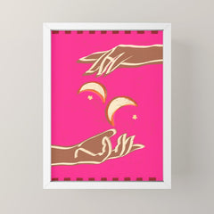 A Couple Of Moons Mini Art Print
