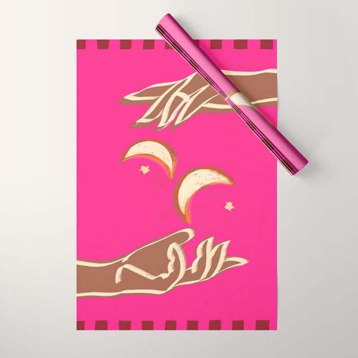 A Couple Of Moons Wrapping Paper
