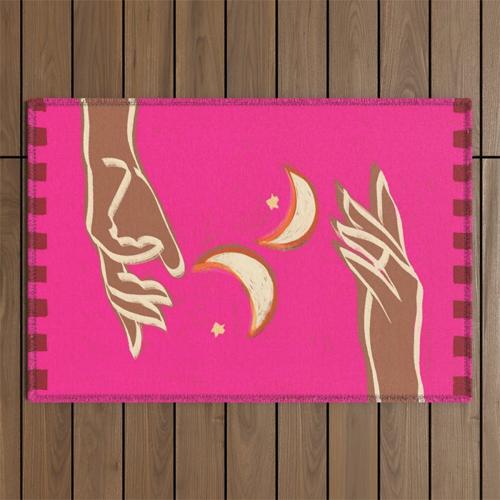 A Couple Of Moons Outdoor Rug