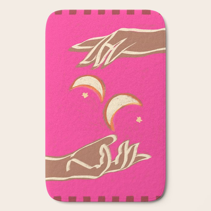 A Couple Of Moons Bath Mat