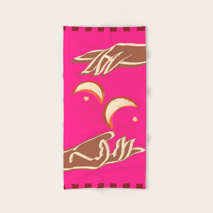 A Couple Of Moons Bath Towel
