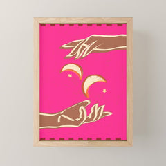 A Couple Of Moons Mini Art Print