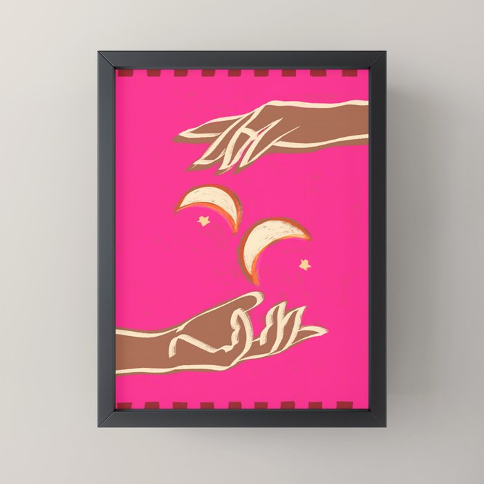 A Couple Of Moons Mini Art Print