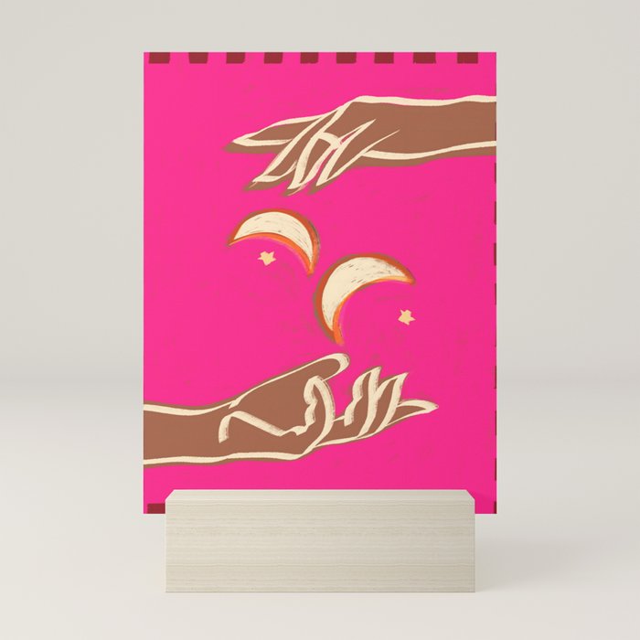 A Couple Of Moons Mini Art Print