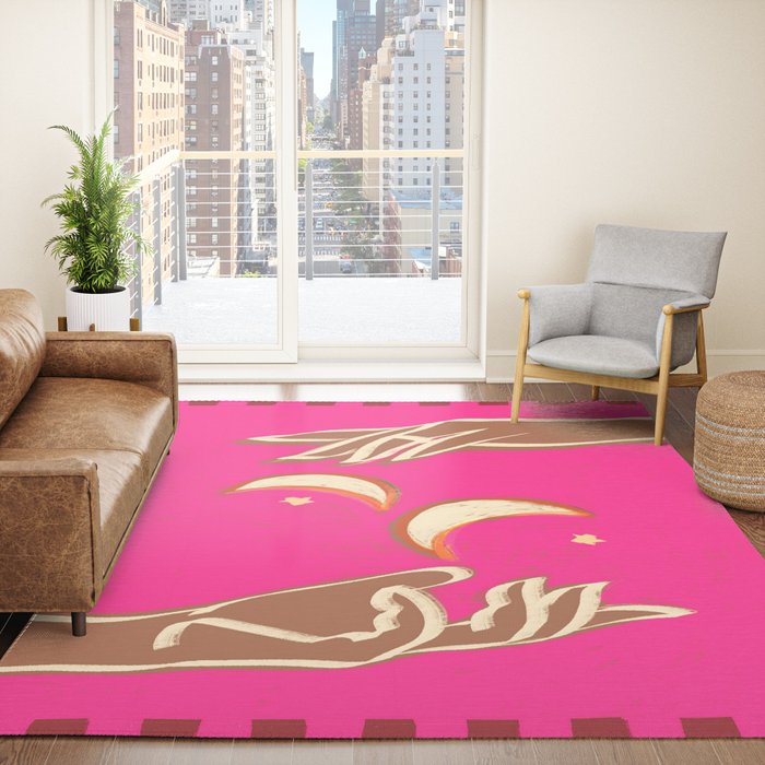 A Couple Of Moons Rug