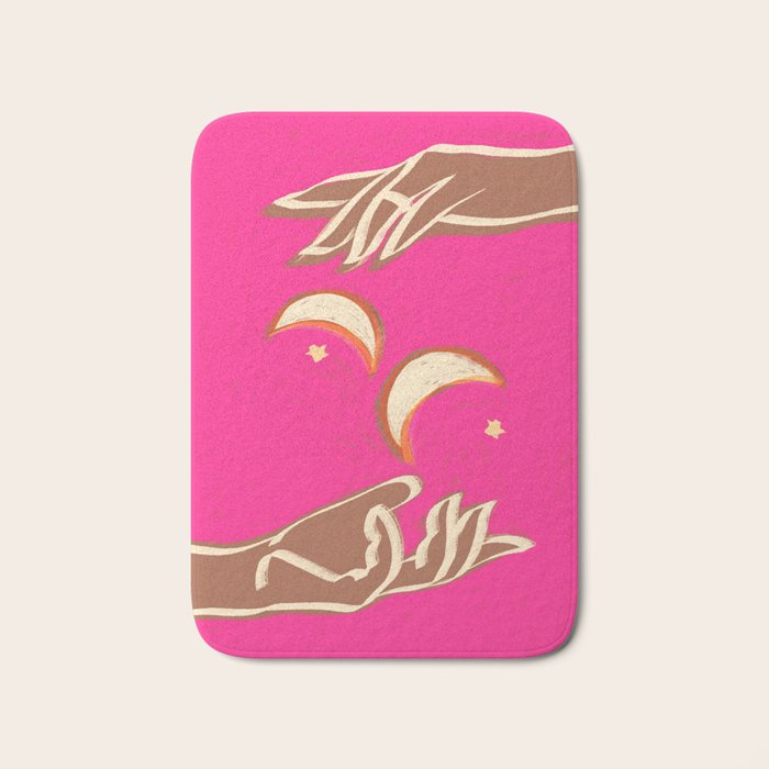 A Couple Of Moons Bath Mat