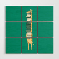 A book lover Wood Wall Art