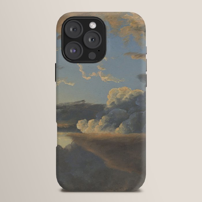 "Cloud Study" by Knud Baade, 1838 iPhone Case