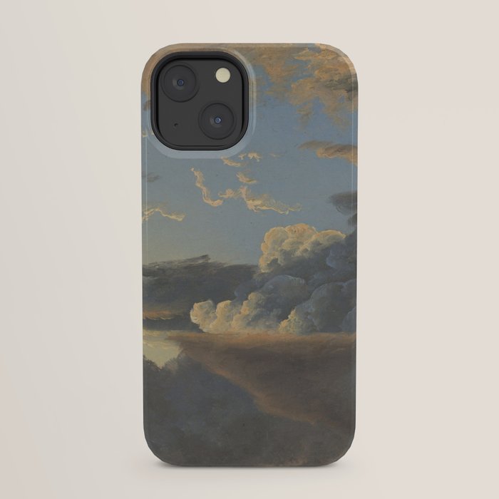 "Cloud Study" by Knud Baade, 1838 iPhone Case