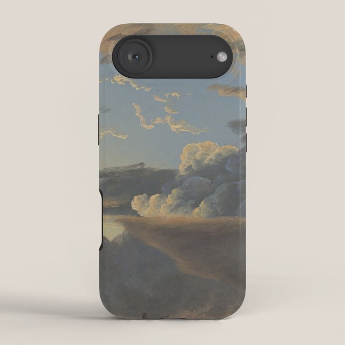 "Cloud Study" by Knud Baade, 1838 iPhone Case