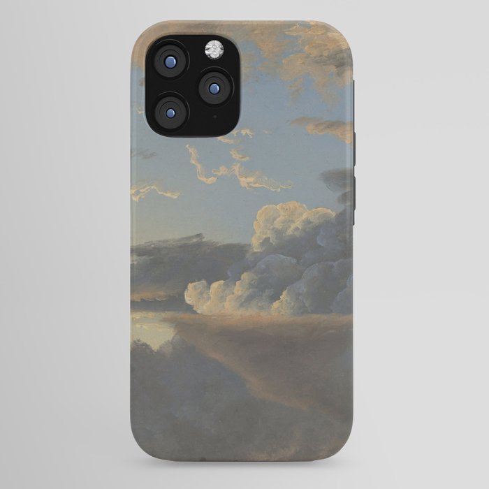 "Cloud Study" by Knud Baade, 1838 iPhone Case
