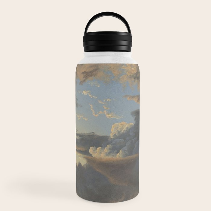 "Cloud Study" by Knud Baade, 1838 Water Bottle