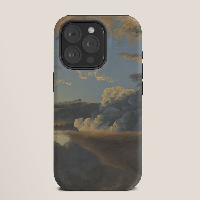 "Cloud Study" by Knud Baade, 1838 iPhone Case