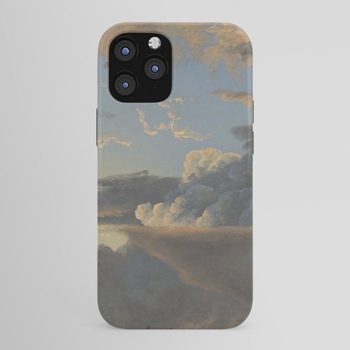 "Cloud Study" by Knud Baade, 1838 iPhone Case