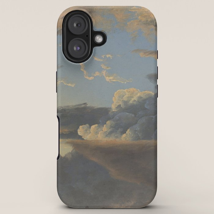 "Cloud Study" by Knud Baade, 1838 iPhone Case