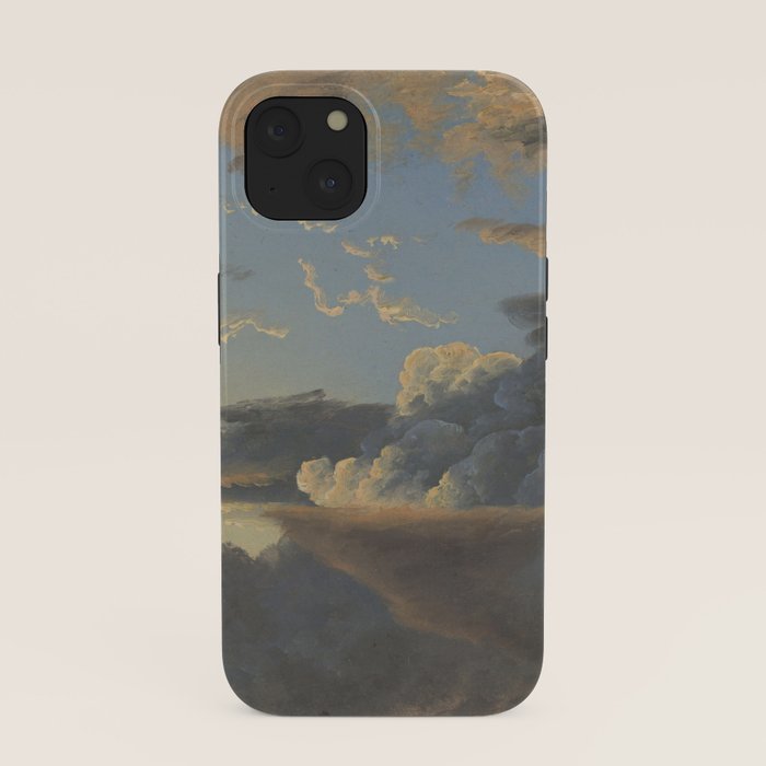 "Cloud Study" by Knud Baade, 1838 iPhone Case