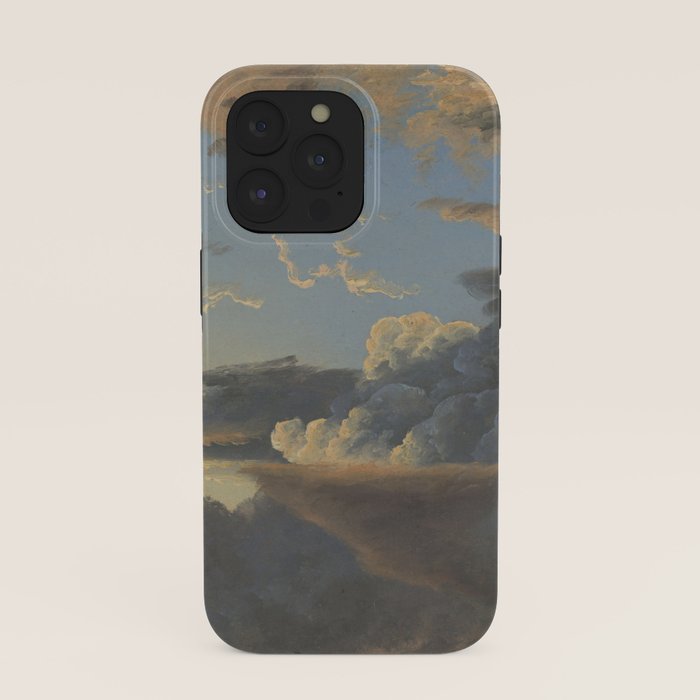"Cloud Study" by Knud Baade, 1838 iPhone Case