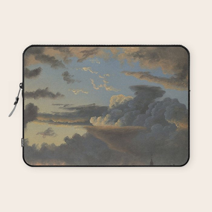"Cloud Study" by Knud Baade, 1838 Laptop Sleeve