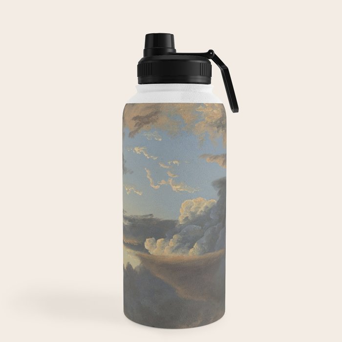 "Cloud Study" by Knud Baade, 1838 Water Bottle