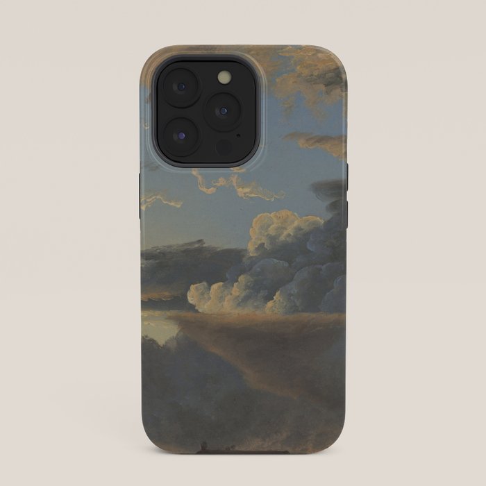 "Cloud Study" by Knud Baade, 1838 iPhone Case