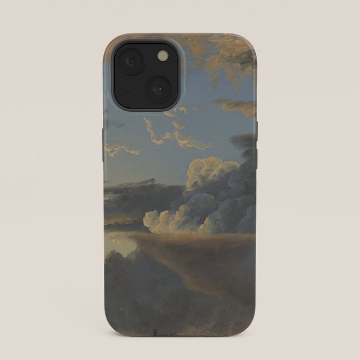 "Cloud Study" by Knud Baade, 1838 iPhone Case