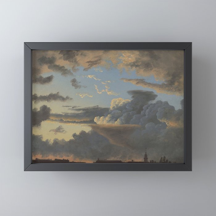 "Cloud Study" by Knud Baade, 1838 Mini Art Print