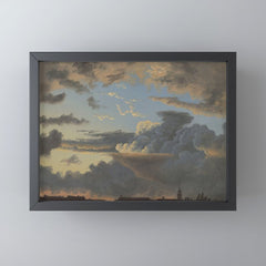 "Cloud Study" by Knud Baade, 1838 Mini Art Print
