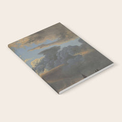 "Cloud Study" by Knud Baade, 1838 Notebook
