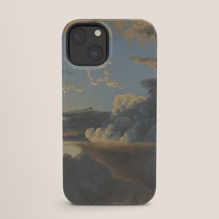 "Cloud Study" by Knud Baade, 1838 iPhone Case