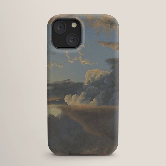"Cloud Study" by Knud Baade, 1838 iPhone Case
