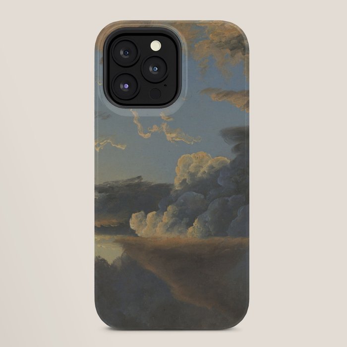 "Cloud Study" by Knud Baade, 1838 iPhone Case