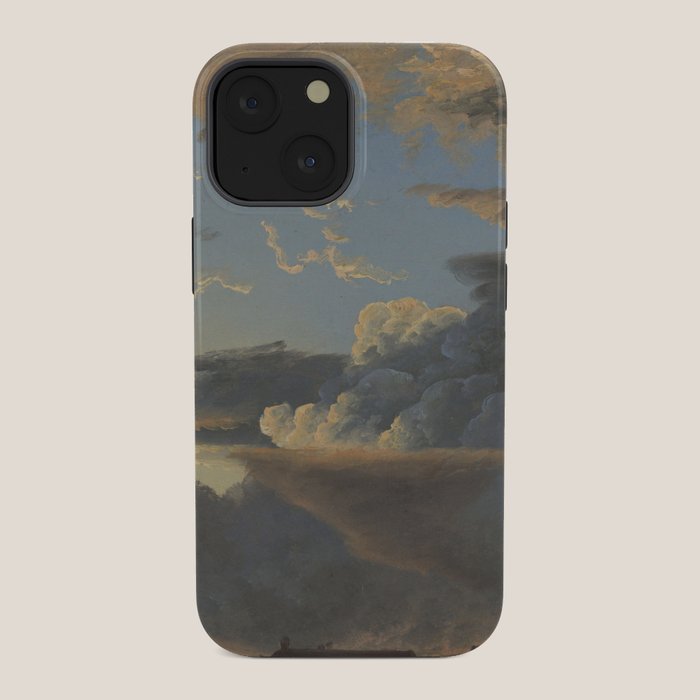 "Cloud Study" by Knud Baade, 1838 iPhone Case