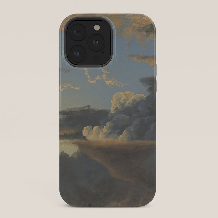 "Cloud Study" by Knud Baade, 1838 iPhone Case