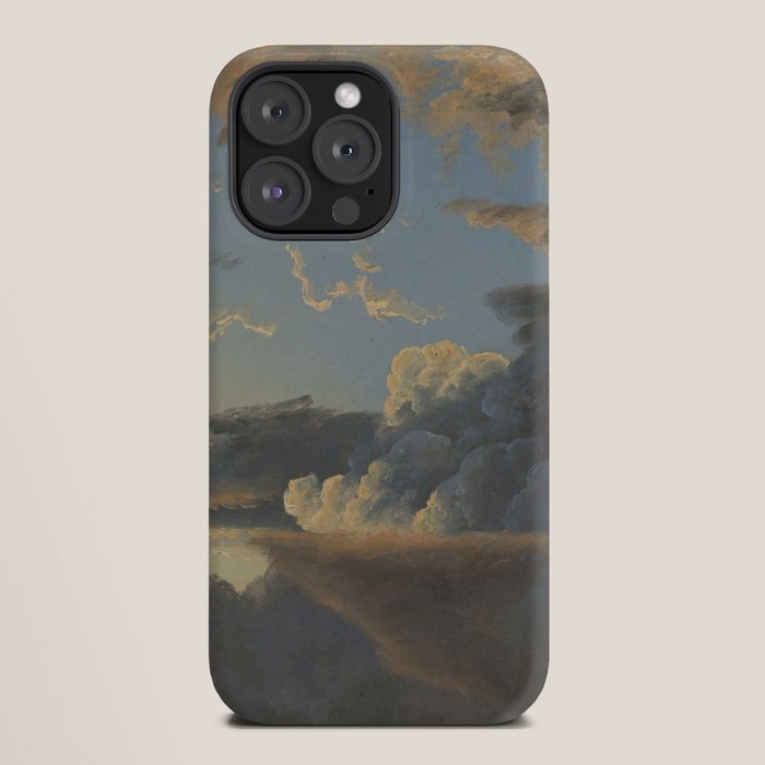 "Cloud Study" by Knud Baade, 1838 iPhone Case