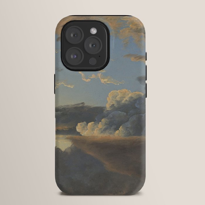 "Cloud Study" by Knud Baade, 1838 iPhone Case