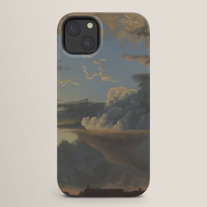 "Cloud Study" by Knud Baade, 1838 iPhone Case