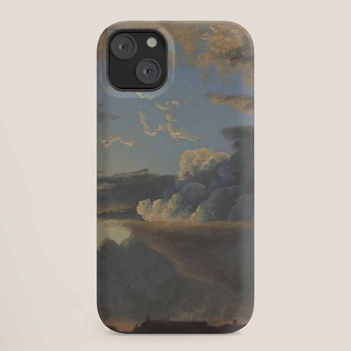 "Cloud Study" by Knud Baade, 1838 iPhone Case