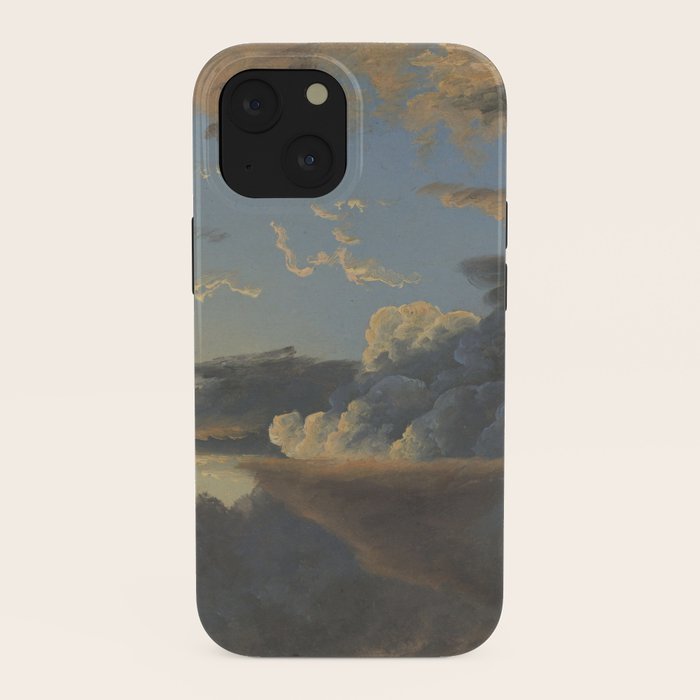 "Cloud Study" by Knud Baade, 1838 iPhone Case