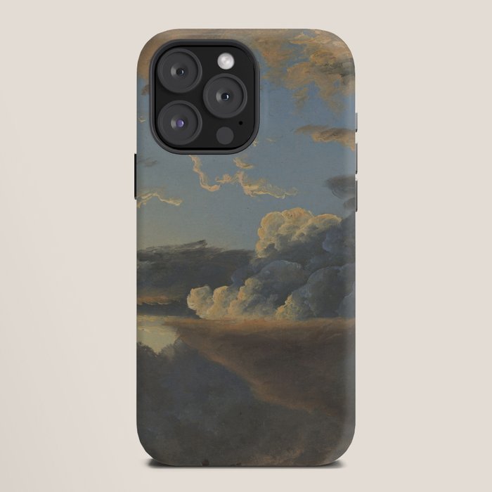 "Cloud Study" by Knud Baade, 1838 iPhone Case