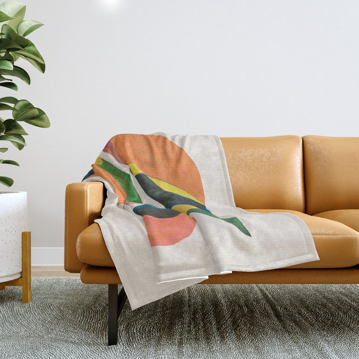 A bird Throw Blanket
