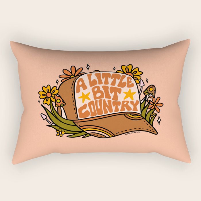 A Little Bit Country Rectangular Pillow